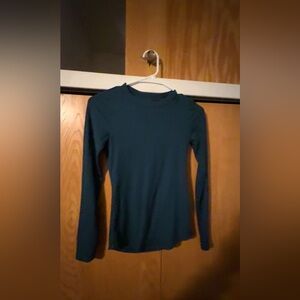 Teal Long Sleeve Women's Top